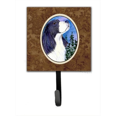 Jensendistributionservices 4.25 x 6 in. English Springer Spaniel Leash Or Key Hook MI1657580